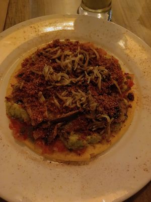 Arepa paisa, 8/10 at Lenteja Express - Centro in Medellin
