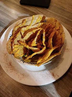 Nachos mexicanos medianos, 6/10
No traían casi toppings at Lenteja Express - Centro in Medellin