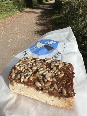 zonne vijgen cakeje  at De Veldkeuken in Bunnik