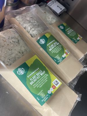 Breakfast wrap   at Starbucks in Radcliffe