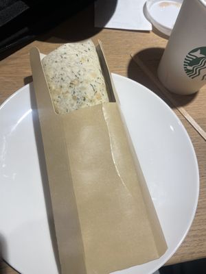 Breakfast wrap   at Starbucks in Radcliffe