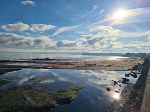 Our local beach at The Miggi Vegan Guesthouse in Paignton