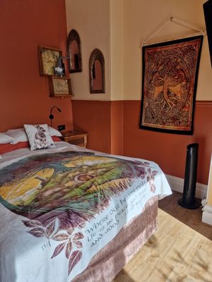 Comfortable rooms at The Miggi Vegan Guesthouse in Paignton