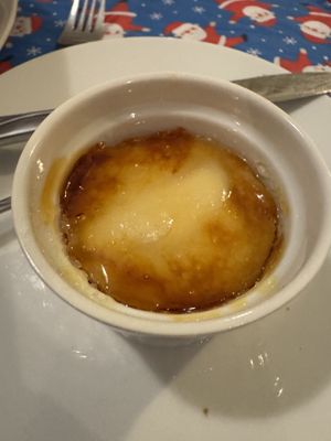 Crème brûlée   at The Miggi Vegan Guesthouse in Paignton
