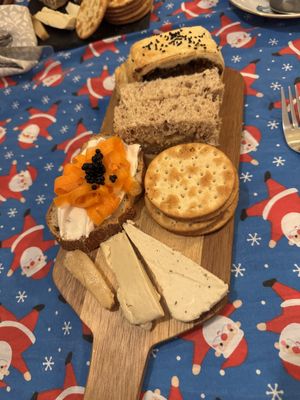 Savoury platter for one person   at The Miggi Vegan Guesthouse in Paignton