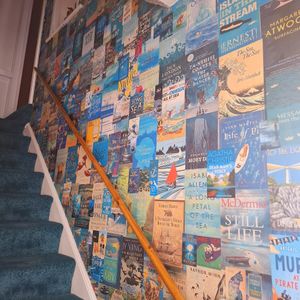 Stairwell at The Miggi Vegan Guesthouse in Paignton