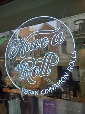 The entrance at Have A Roll in Brussels