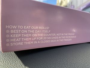 Box  at Have A Roll in Brussels