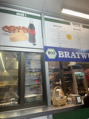   at WITTY'S Bio Currywurst am Wittenbergplatz - Kiosk in Berlin
