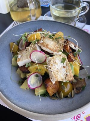 Vegan breakfast bowl  at Boho Social in Doha