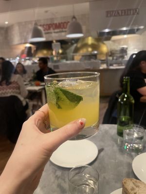 Mint pineapple press mocktail   at La Pizza & La Pasta - Eataly Dallas  in Dallas