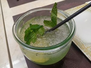 Alcohol free mojito at El Beso in Sevilla
