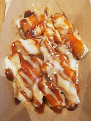 Rice noodle rolls at Pop Up Wok HQ - 爆大鑊 in Newcastle Upon Tyne