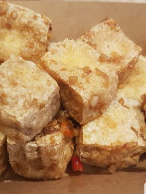 Salt and pepper tofu at Pop Up Wok HQ - 爆大鑊 in Newcastle Upon Tyne