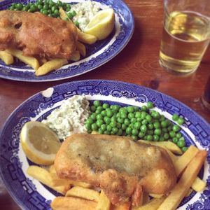 so good  at Norman's Coach and Horses in London