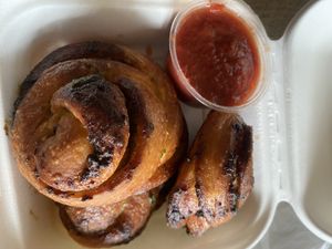Garlic Knots  at Humble Wood Fire Pizza in Gainesville