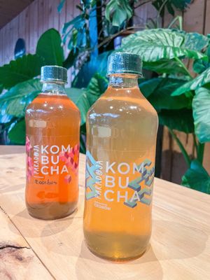 Kombucha de producción artesanal   at Mala Mía  in Santiago