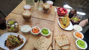 Brunch montaña at Mala Mía  in Santiago