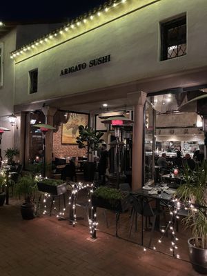 Storefront   at Arigato Sushi in Santa Barbara