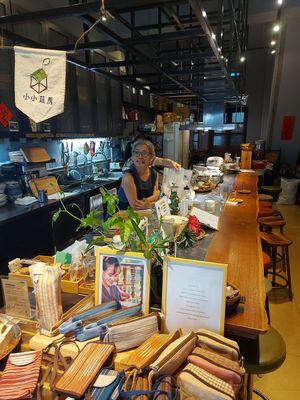 Lovely owner at Xiao Xiao Place in Taipei