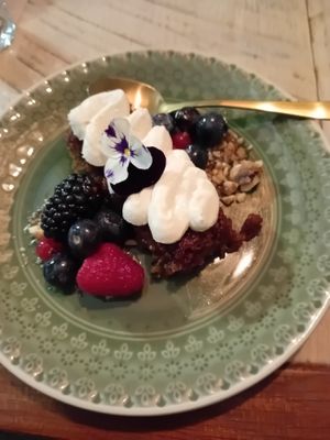 Carrot cake at Maranga in Tampere
