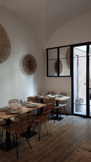 Local at Pizza Natura in Barcelona