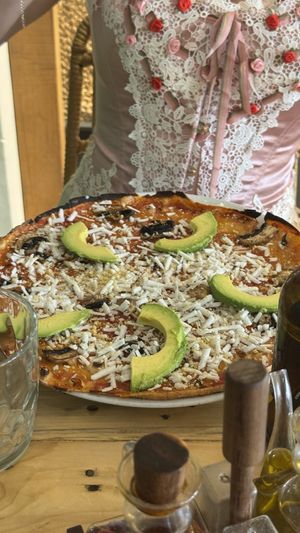   at Pizza Natura in Barcelona