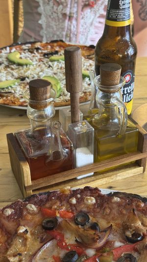   at Pizza Natura in Barcelona