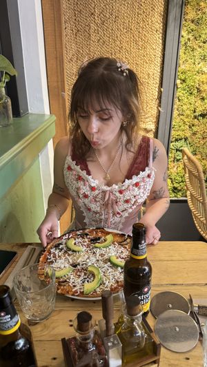   at Pizza Natura in Barcelona