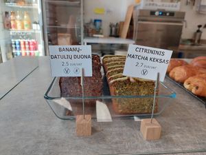 Sweets at Bundu in Kaunas