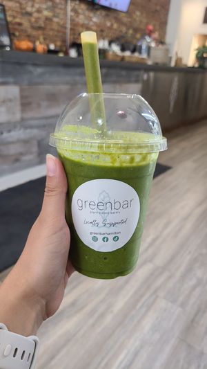 Smoothie of the Month at The Green Bar in Hamilton