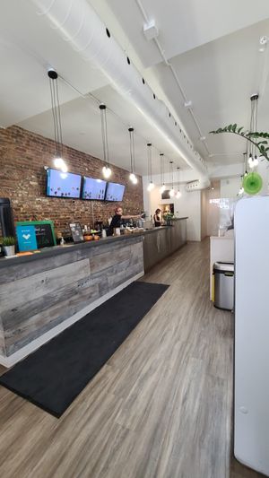 Interior at The Green Bar in Hamilton