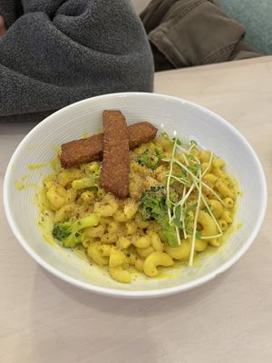 Broccoli Mac N Cheez  at The Green Bar in Hamilton