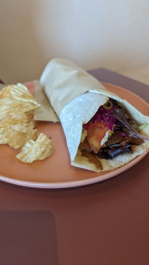 Gyros ❤️❤️❤️ at Buen Confidente in Merida