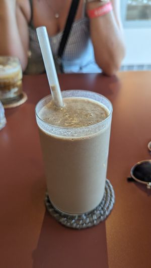 Chocolate Protein Shake at Buen Confidente in Merida