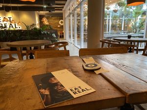 Dinning room   at Honest Greens - Chiado in Lisbon