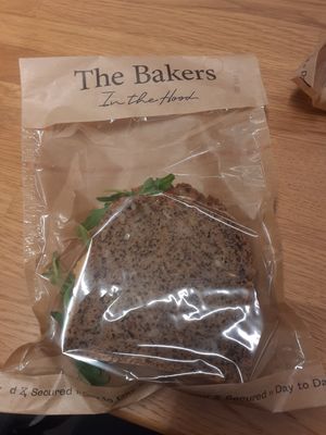 Vegan sandwiches at The Bakers in the Hood in Athens