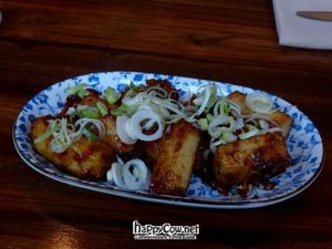 Vegan Singapore Carrot Cake - yum! at Blue Piano in Birmingham