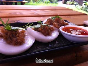 Vegan Chwee Kway at Blue Piano in Birmingham