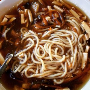 Spicy noodle soup (vegan)  at Formosa Delight in Dunedin