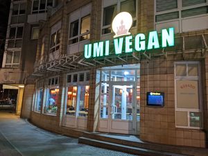 Outside of Umi Vegan. at Umi Vegan in Berlin