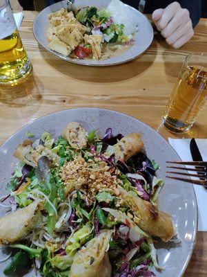 34 & 69 from menu at Umi Vegan in Berlin