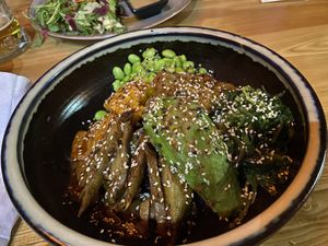 Umi vegan bowl, very filling but delicious!   at Umi Vegan in Berlin