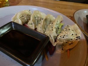 Dumplings   at Umi Vegan in Berlin