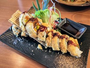 162. Lax tempura (vegan) at Umi Vegan in Berlin