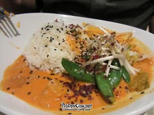 Vegetarian Yellow Thai Curry at Dean & David - St Johanner Markt in Saarbrucken