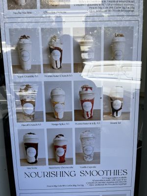 Menu  at Get Nourished Moonee Ponds  in Moonee Ponds