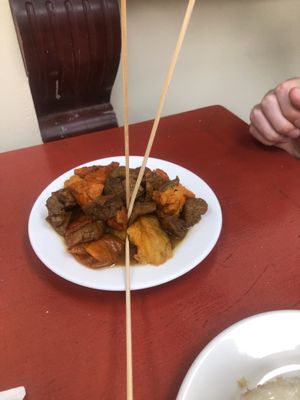 3 vegetarian gluten   at Excellent Tofu & Snacks in Richmond