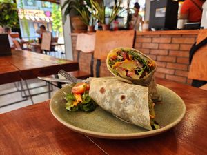 Indian style rap 4/5 at The Bagel in Koh Samui