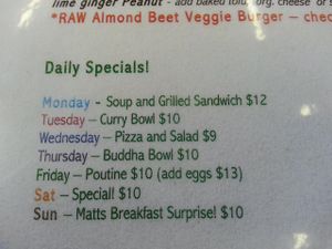 Apple Cafe menu 3 at Ingredients Store & Cafe in Victoria